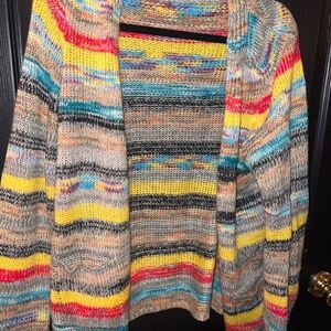 Multicolor Striped Women's Sweater